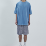 JUUN.J Dyed Print Wide Shorts – Grey