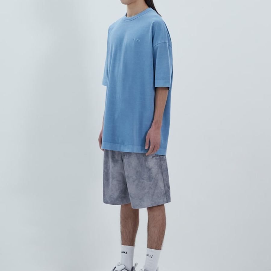 JUUN.J Dyed Print Wide Shorts – Grey