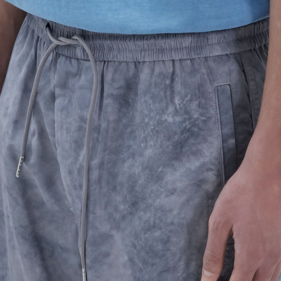 JUUN.J Dyed Print Wide Shorts – Grey