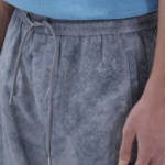 JUUN.J Dyed Print Wide Shorts – Grey