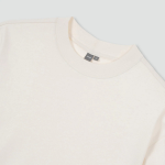 JAJU Cotton Mock Neck T-Shirt – Ivory