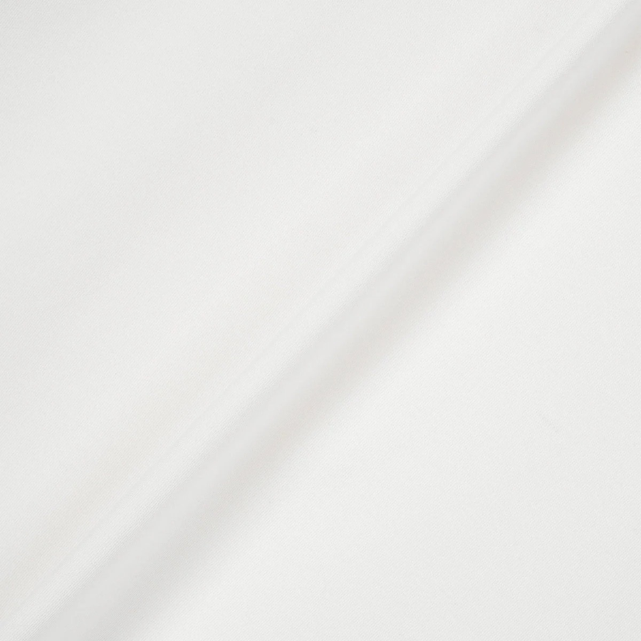 JAJU Cotton Mock Neck T-Shirt – Ivory