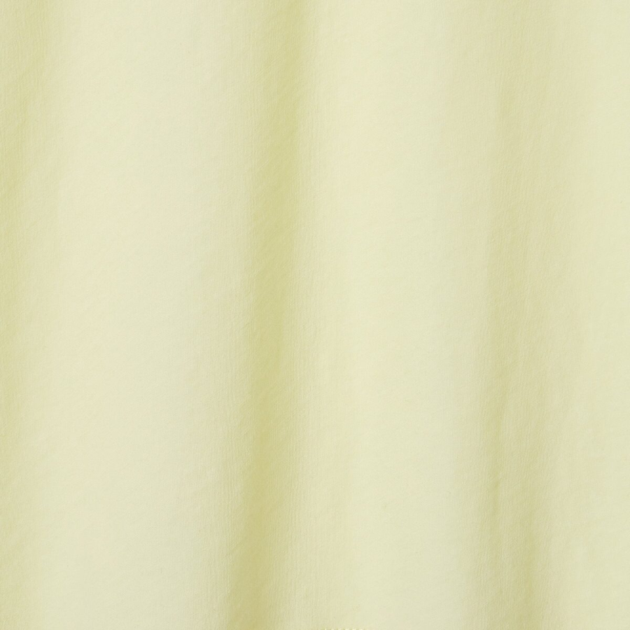 JAJU Cotton U-Neck T-Shirt – Yellow