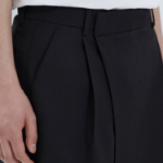 JUUN.J Wool Wrap Shorts – Black