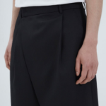 JUUN.J Wool Wrap Shorts – Black