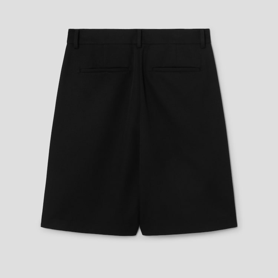 JUUN.J Wool Wrap Shorts – Black