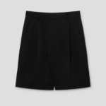 JUUN.J Wool Wrap Shorts – Black