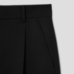 JUUN.J Wool Wrap Shorts – Black