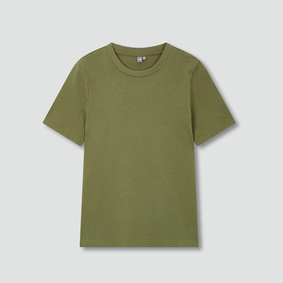 JAJU Smart Cotton T-Shirt – Khaki
