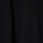 JAJU V-Neck Turn-Up T-Shirt – Black