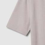 JAJU Ribbed Crop Short-Sleeve T-Shirt – Dark Pink