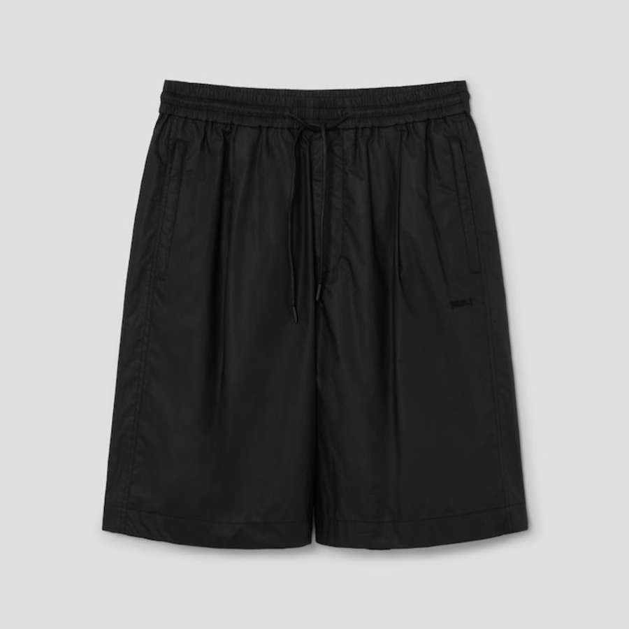 JUUN.J City Cotton Wide Shorts – Black