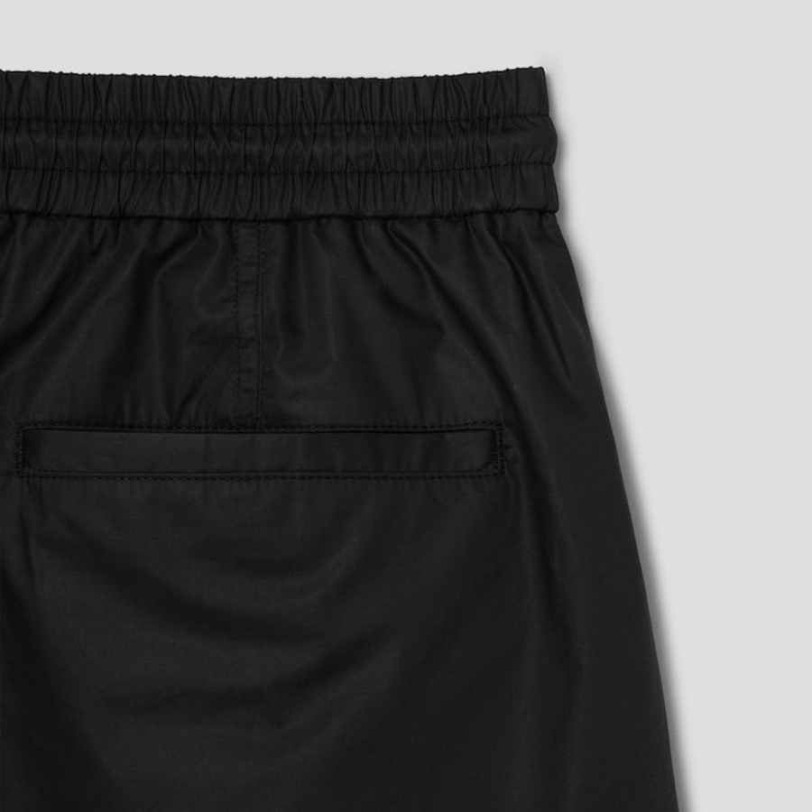 JUUN.J City Cotton Wide Shorts – Black