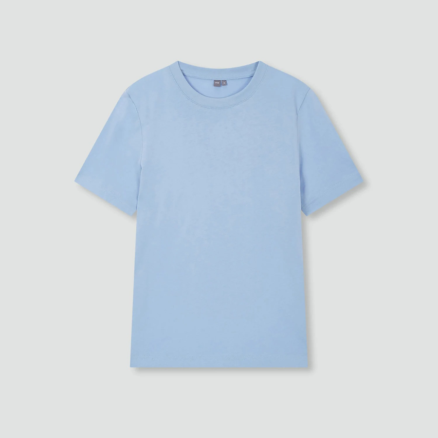 JAJU Smart Cotton Short-Sleeve T-Shirt – Sky Blue