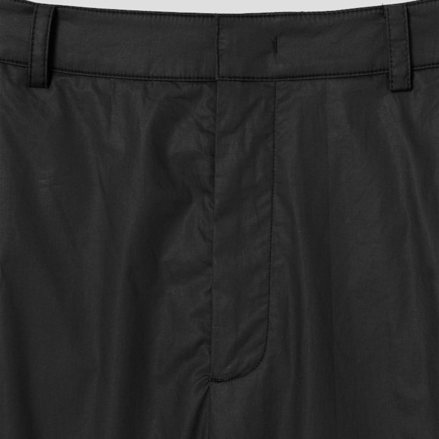 JUUN.J [CORE] City Cotton Leather Detailed Shorts – Black