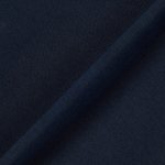 JAJU Cotton Mock Neck Short-Sleeve T-Shirt – Navy