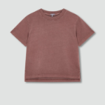 JAJU Washing Short-Sleeve T-Shirt – Brown