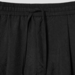 JUUN.J [CORE] Wrinkled Poly-Wool Easy Pants – Black