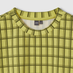 JAJU Check T-Shirt – Dark Yellow