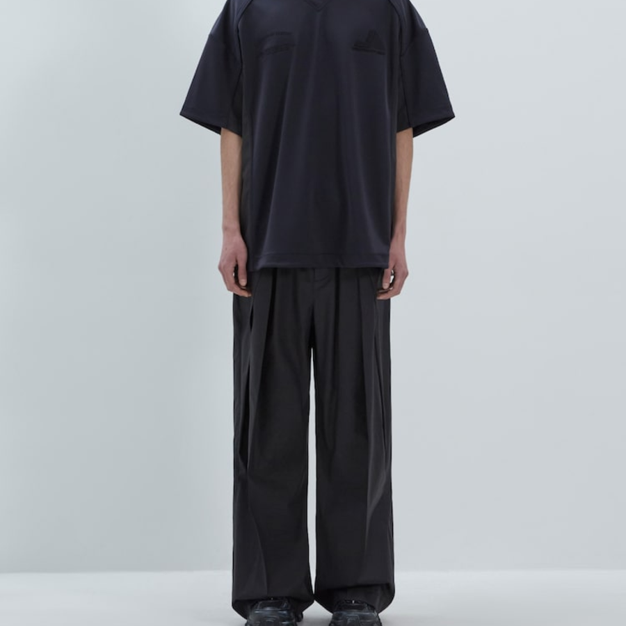 JUUN.J [CORE] City Cotton Covered Pants – Black