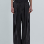 JUUN.J [CORE] City Cotton Covered Pants – Black