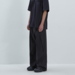 JUUN.J [CORE] City Cotton Covered Pants – Black