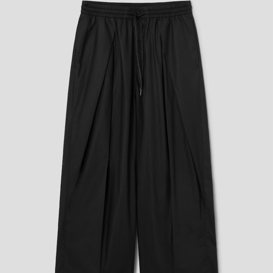 JUUN.J [CORE] City Cotton Covered Pants – Black