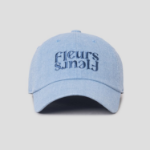 8 seconds Denim Ball Cap — Sky Blue