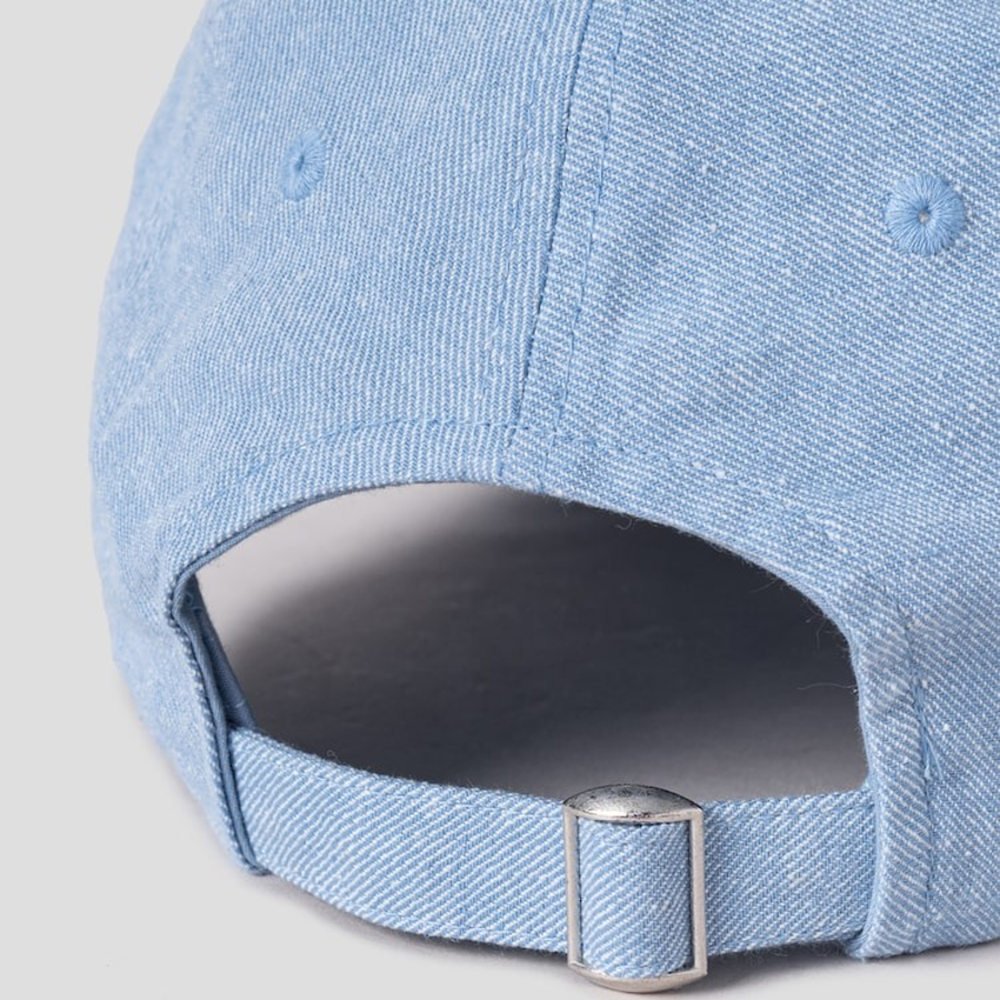 8 seconds Denim Ball Cap — Sky Blue