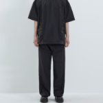 JUUN.J Nylon Flare Full-Zip Pants – Black