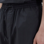 JUUN.J Nylon Flare Full-Zip Pants – Black