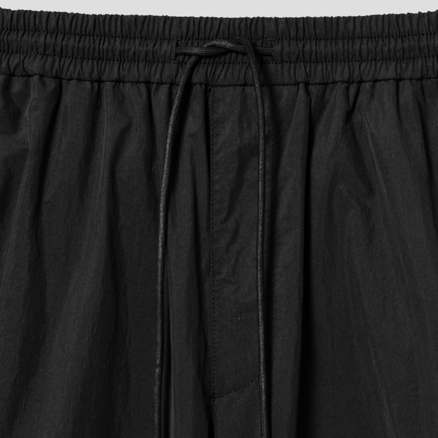 JUUN.J Nylon Flare Full-Zip Pants – Black