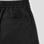 JUUN.J Nylon Flare Full-Zip Pants – Black