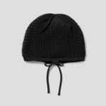 8 seconds Crochet Beanie — Black