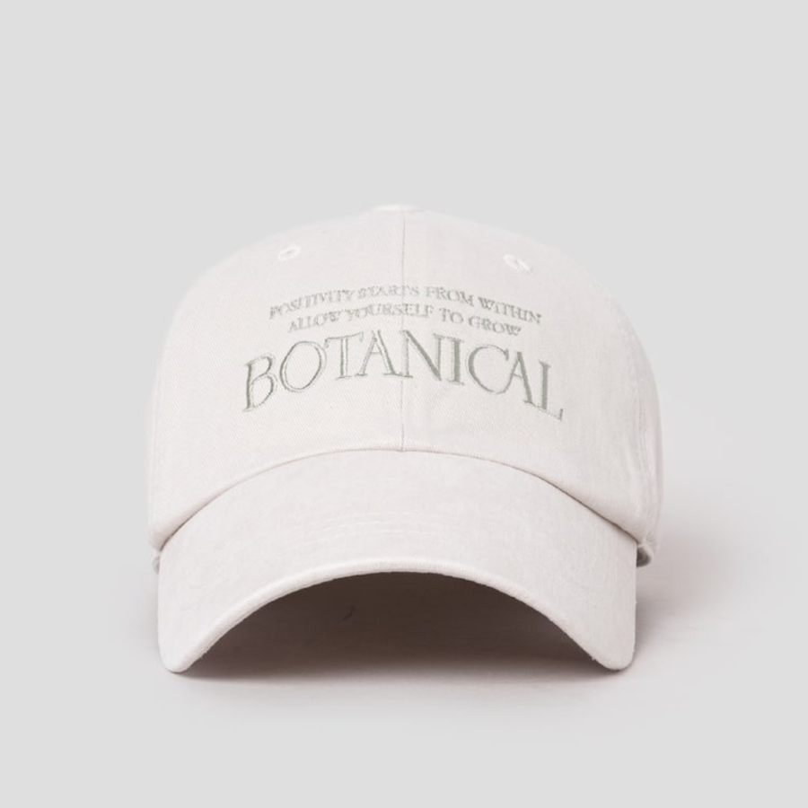 8 seconds Washed Cotton Ball Cap — Ivory