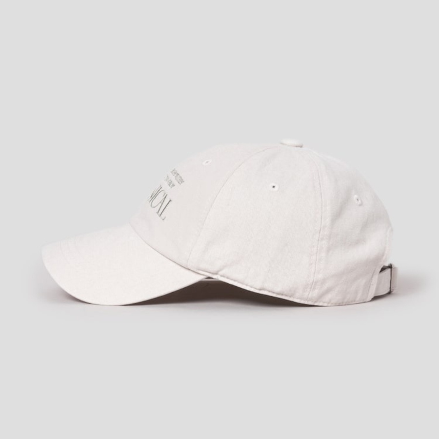 8 seconds Washed Cotton Ball Cap — Ivory
