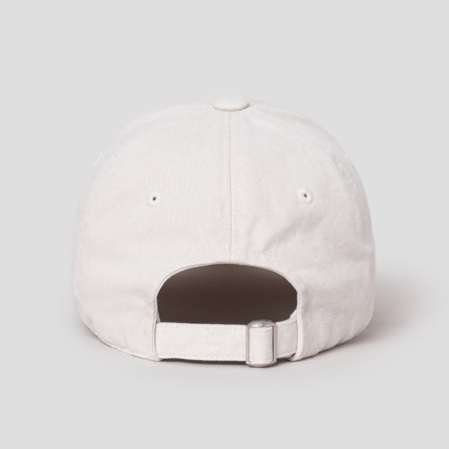 8 seconds Washed Cotton Ball Cap — Ivory