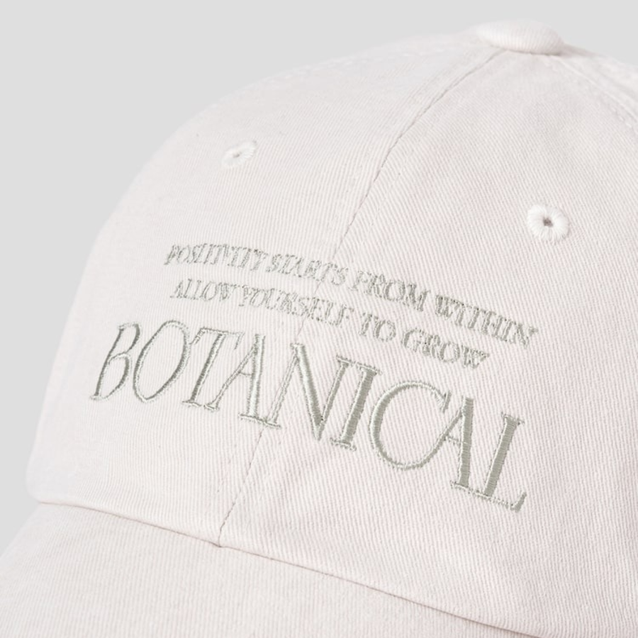 8 seconds Washed Cotton Ball Cap — Ivory
