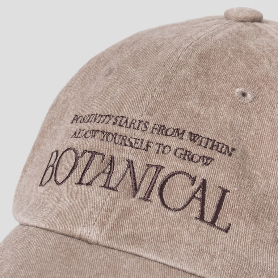 8 seconds Washed Cotton Ball Cap — Beige