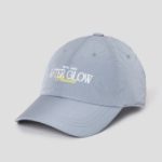 8 seconds Nylon Glow Lettering Ball Cap — Light Blue