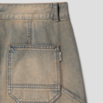 JUUN.J Denim Curved Pants – Blue