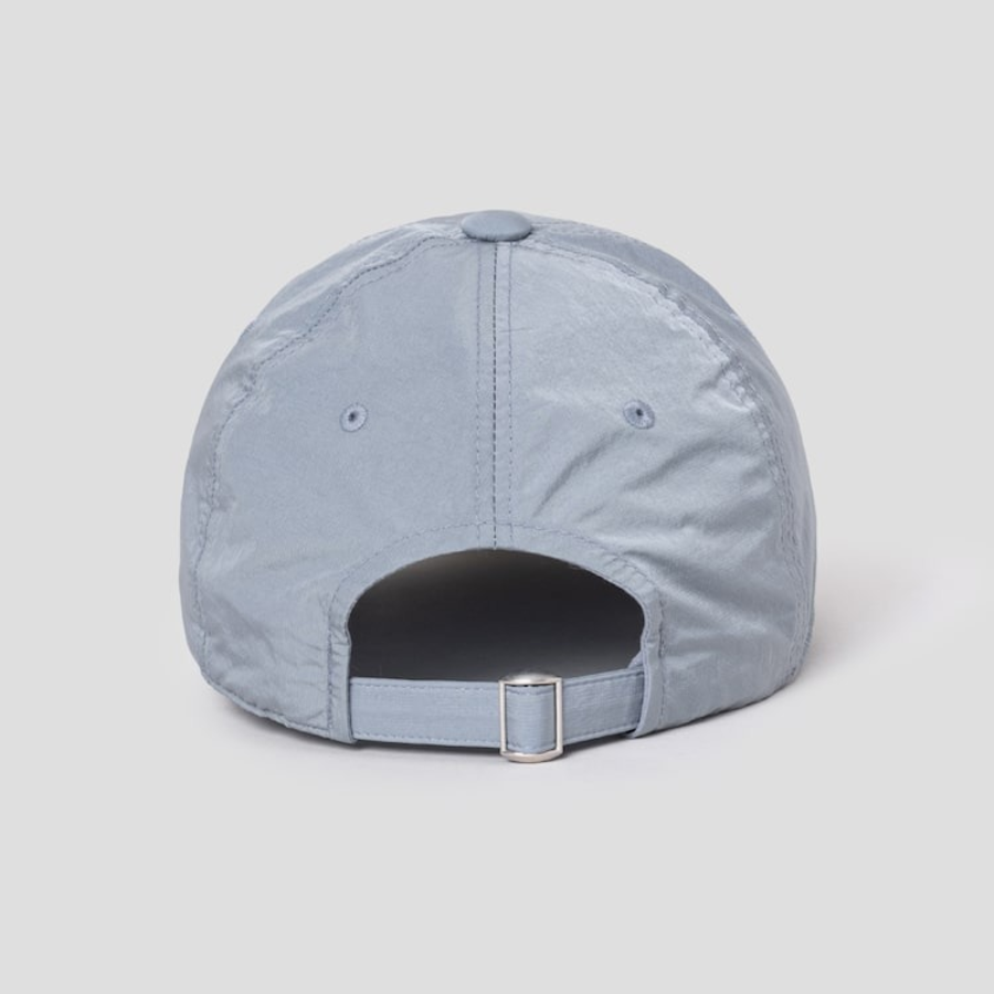 8 seconds Nylon Glow Lettering Ball Cap — Light Blue