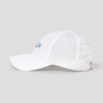 8 seconds Nylon Glow Lettering Ball Cap — White