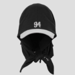 8 seconds XOOOS Scarf Ball Cap — Black