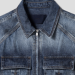 JUUN.J Velvet Denim Combination Jumpsuit – Blue