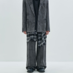 JUUN.J Denim Wide Pants – Grey