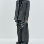 JUUN.J Denim Wide Pants – Grey