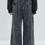 JUUN.J Denim Wide Pants – Grey