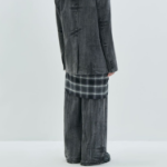 JUUN.J Denim Wide Pants – Grey