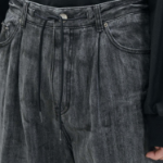 JUUN.J Denim Wide Pants – Grey